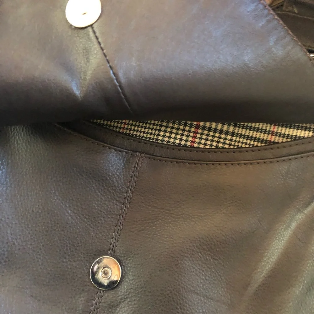 Brown Leather Crossbody Bag